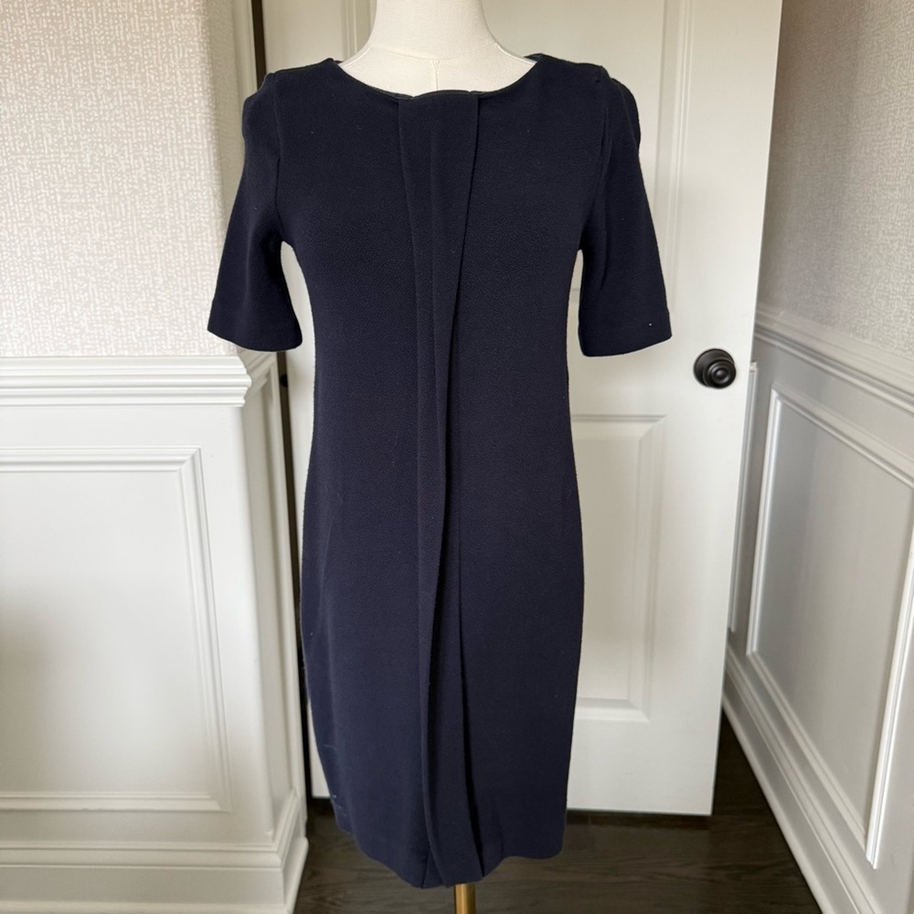 H&M Dark Blue Midi Women's Dress Size 2